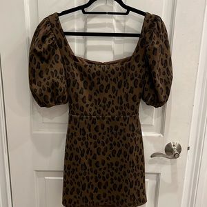 Cheetah dress!